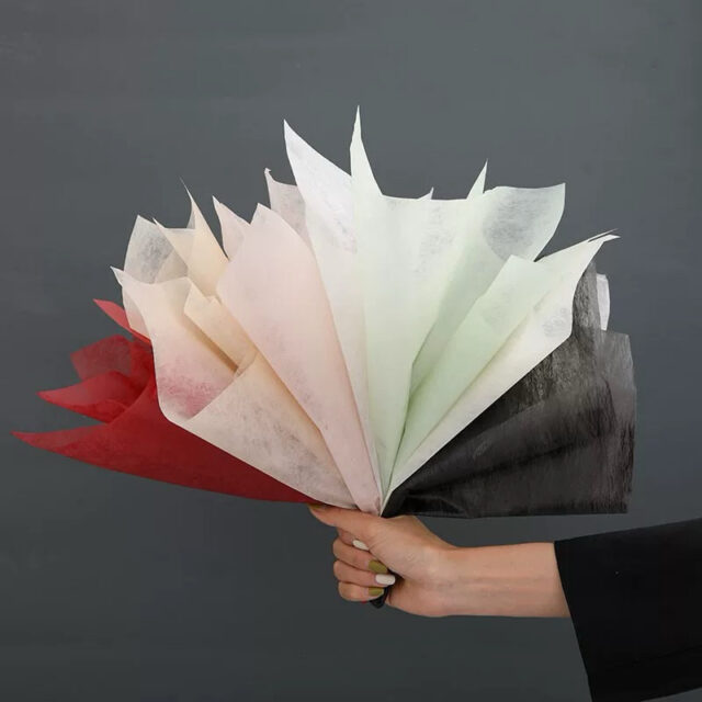 Giấy mếch lụa gói hoa