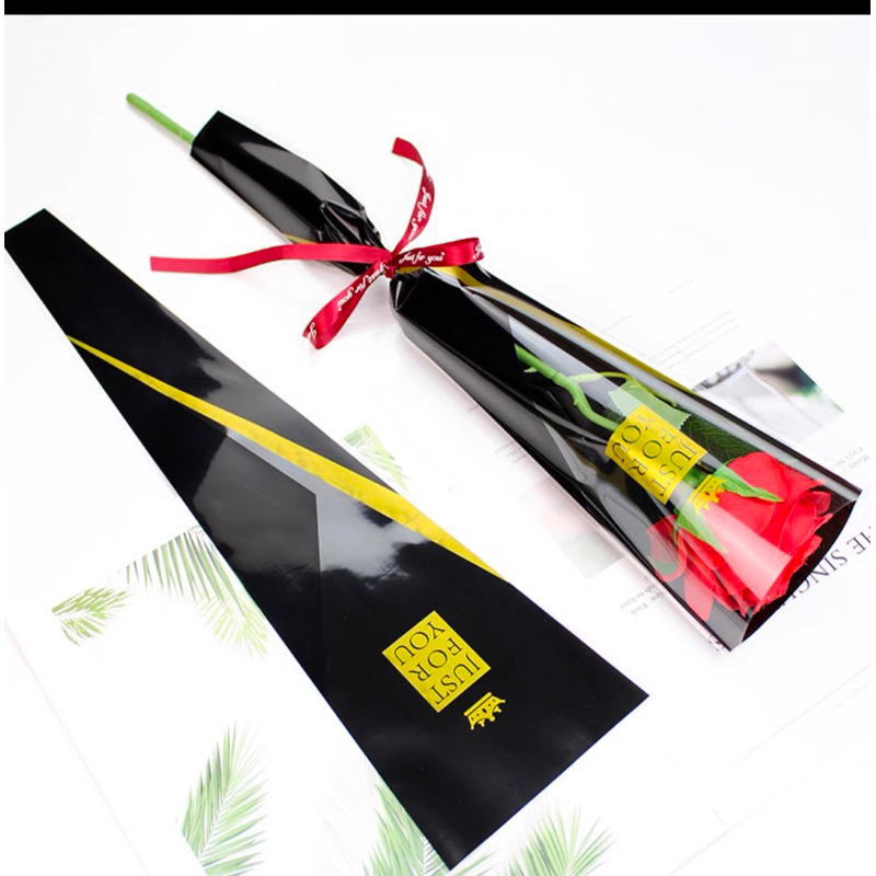 Túi bóng kính đựng 1 bông