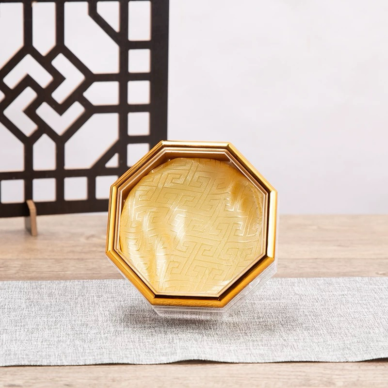 Hộp lục giác viền vàng đựng yến sào