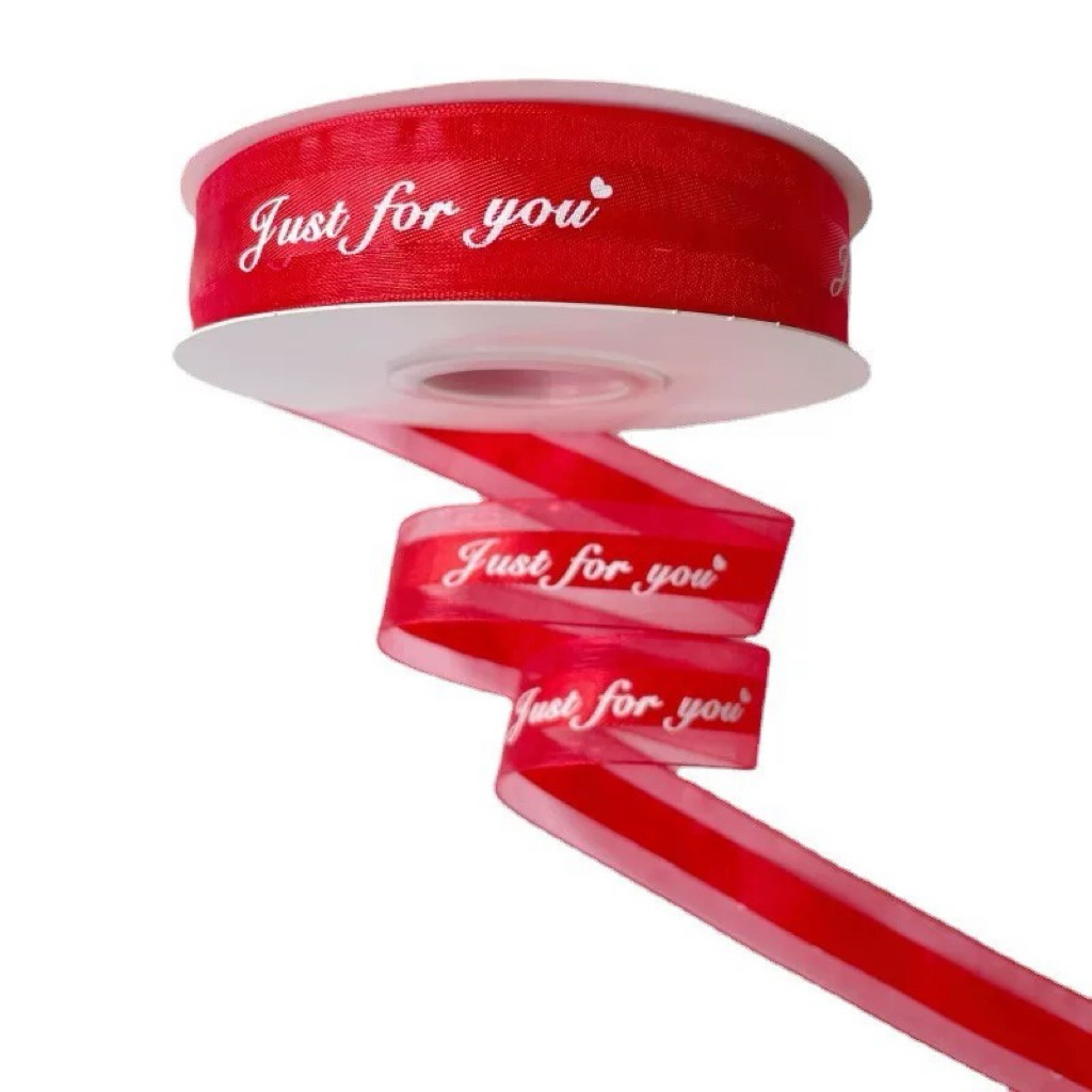 Ruy băng lụa Just for you bản to 2