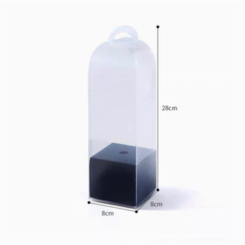 Hộp mica cắm hoa tươi