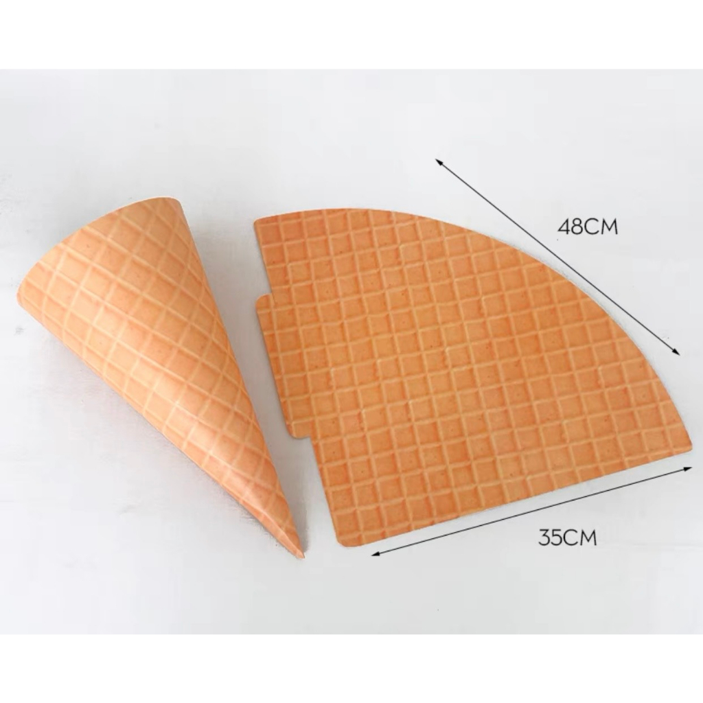Cái gói hoa ốc quế bìa cứng