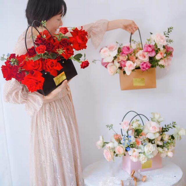 Túi giấy cắm hoa chống thấm