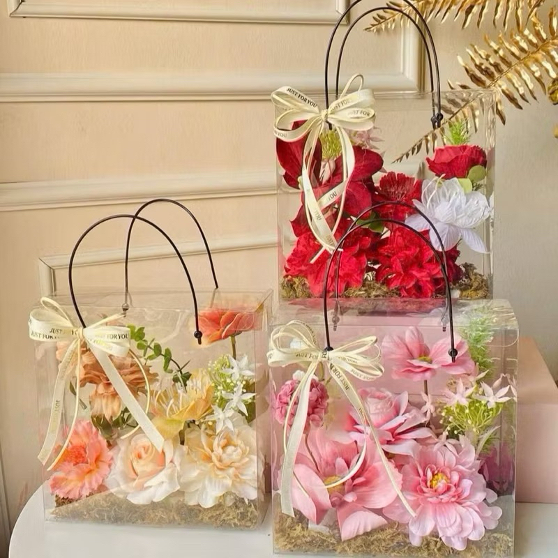 Túi mica trong suốt đựng quà tết